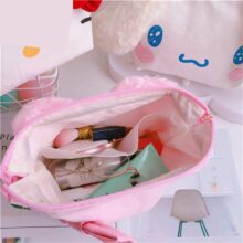 Hello Kitty Women Bag Girl Cosmetic Pouch Purse Cute Cosmetic Handbag Travel Girls Convenient Wrist Bag Make Up Wash Beauty Girl Hello Kitty Women Bag Girl Cosmetic Pouch Purse Cute Cosmetic Handbag Travel Girls Convenient Wrist Bag Make Up Wash Beauty Girl
