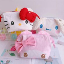 Hello Kitty Women Bag Girl Cosmetic Pouch Purse Cute Cosmetic Handbag Travel Girls Convenient Wrist Bag Make Up Wash Beauty Girl Hello Kitty Women Bag Girl Cosmetic Pouch Purse Cute Cosmetic Handbag Travel Girls Convenient Wrist Bag Make Up Wash Beauty Girl