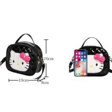 Hello Kitty Cartoon Bow Children’s Girls Casual Fashion Single Shoulder Diagonal Bag Waterproof Custom Shopping Rucksacks Hello Kitty Cartoon Bow Children's Girls Casual Fashion Single Shoulder Diagonal Bag Waterproof Custom Shopping Rucksacks