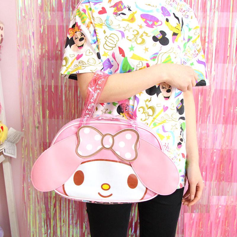 My Melody Hello Kitty Cinnamoroll Dog Transparent Jelly Totes Handbag My Melody Hello Kitty Cinnamoroll Dog Transparent Jelly Totes Handbag