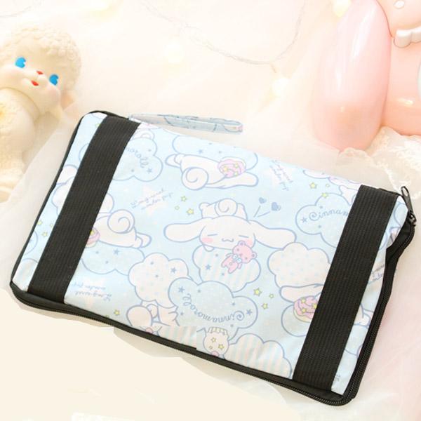 Cartoon Hello Kitty My Melody Cinnamoroll Dog Pom Pom Purin Portable Foldable Luggage Bag Travel Bags Trolley Bag for Women
