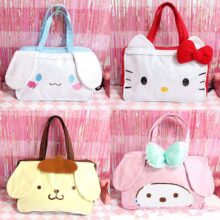 Cartoon My Melody Hello Kitty Cinnamoroll Pudding Dog Cute Large Canvas Handbag Girls Luggage Bag Totes Travel Bags Trolley Bag Cartoon My Melody Hello Kitty Cinnamoroll Pudding Dog Cute Large Canvas Handbag Girls Luggage Bag Totes Travel Bags Trolley Bag