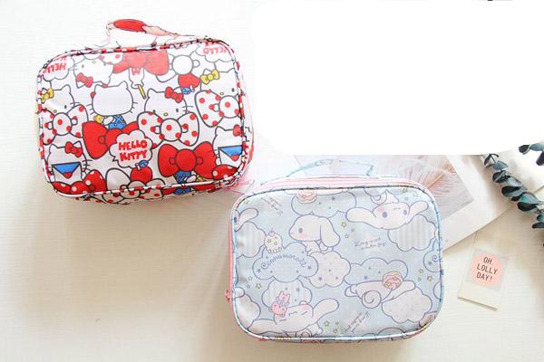 Cartoon Japan Hello Kitty My Melody Cinnamoroll Pompompurin Cosmetic Bags Travel Storage Pouch Wash Bags Girl Makeup Bags Cartoon Japan Hello Kitty My Melody Cinnamoroll Pompompurin Cosmetic Bags Travel Storage Pouch Wash Bags Girl Makeup Bags