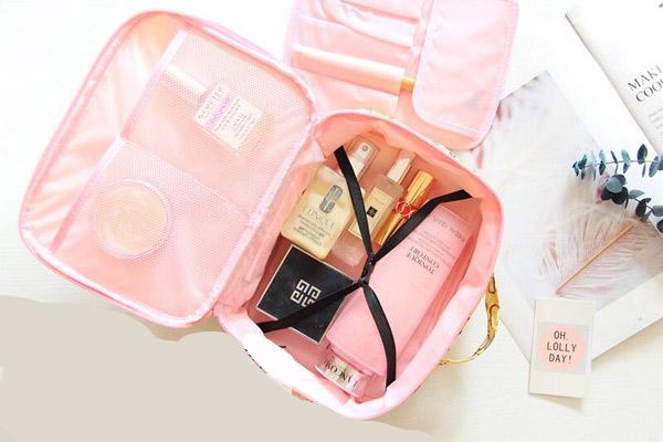 Cartoon Japan Hello Kitty My Melody Cinnamoroll Pompompurin Cosmetic Bags Travel Storage Pouch Wash Bags Girl Makeup Bags