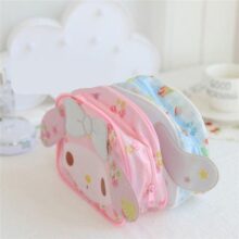 Sanrio Hello Kitty My Melody Cinnamoroll Pvc Cosmetic Bag Woman Waterproof Portable Travel Wash Bag Storage Makeup Bag Organizer Sanrio Hello Kitty My Melody Cinnamoroll Pvc Cosmetic Bag Woman Waterproof Portable Travel Wash Bag Storage Makeup Bag Organizer