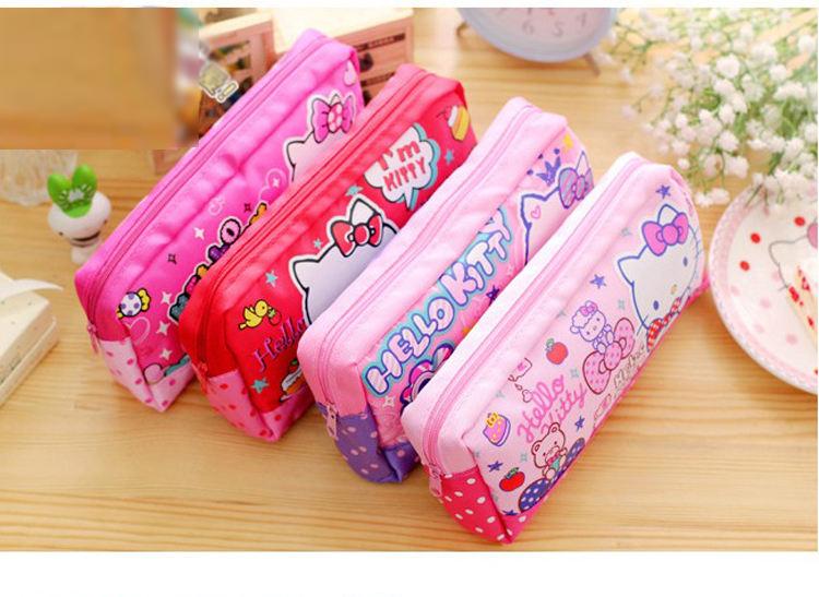 Hello Kitty Cat Pencil Case Cosmetic Storage Bag Hello Kitty Cat Pencil Case Cosmetic Storage Bag