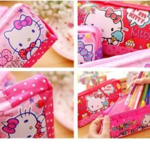 Cartoon Kawaii Hello Kitty Canvas women Cosmetic Bag Girls Makeup Bag Kids Cute Children Pencil case Bags cat Storage bag Cartoon Kawaii Hello Kitty Canvas women Cosmetic Bag Girls Makeup Bag Kids Cute Children Pencil case Bags cat Storage bag