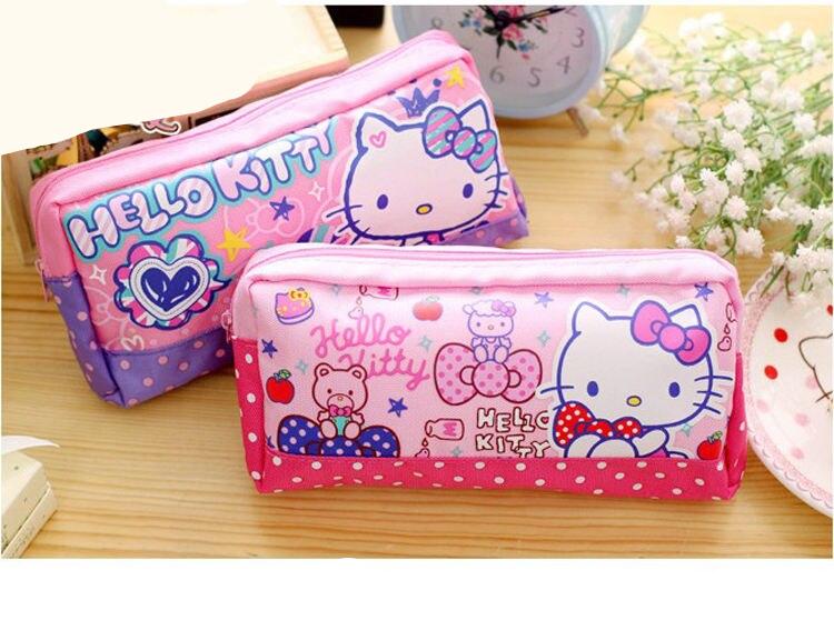 Hello Kitty Cat Pencil Case Cosmetic Storage Bag Hello Kitty Cat Pencil Case Cosmetic Storage Bag