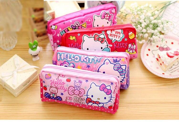 Hello Kitty Cat Pencil Case Cosmetic Storage Bag Hello Kitty Cat Pencil Case Cosmetic Storage Bag