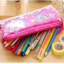 Cartoon Kawaii Hello Kitty Canvas women Cosmetic Bag Girls Makeup Bag Kids Cute Children Pencil case Bags cat Storage bag Cartoon Kawaii Hello Kitty Canvas women Cosmetic Bag Girls Makeup Bag Kids Cute Children Pencil case Bags cat Storage bag