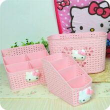 Hot Sale Cute Hello Kitty Multifunction Office Desktop Storage Boxes Makeup Organizer Storage Box Hot Sale Cute Hello Kitty Multifunction Office Desktop Storage Boxes Makeup Organizer Storage Box