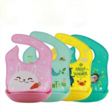Cute Cartoon Silicone Waterproof Soft Babys Bibs Plastic Bib Apron Baby Stuff for Feeding Food Adjustable Burp Cloth Cute Cartoon Silicone Waterproof Soft Babys Bibs Plastic Bib Apron Baby Stuff for Feeding Food Adjustable Burp Cloth