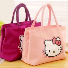 Hello Kitty 2019 New Style Bag HandBags Handmade Cartoon Lovely Girls Shopping Oxford Portable Plush Wallet School Travel Hello Kitty 2019 New Style Bag HandBags Handmade Cartoon Lovely Girls Shopping Oxford Portable Plush Wallet School Travel