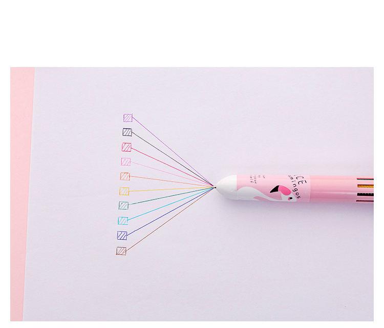 Unicorn 10 Multicolor In 1 Ballpoint Pens For School Office Supplies