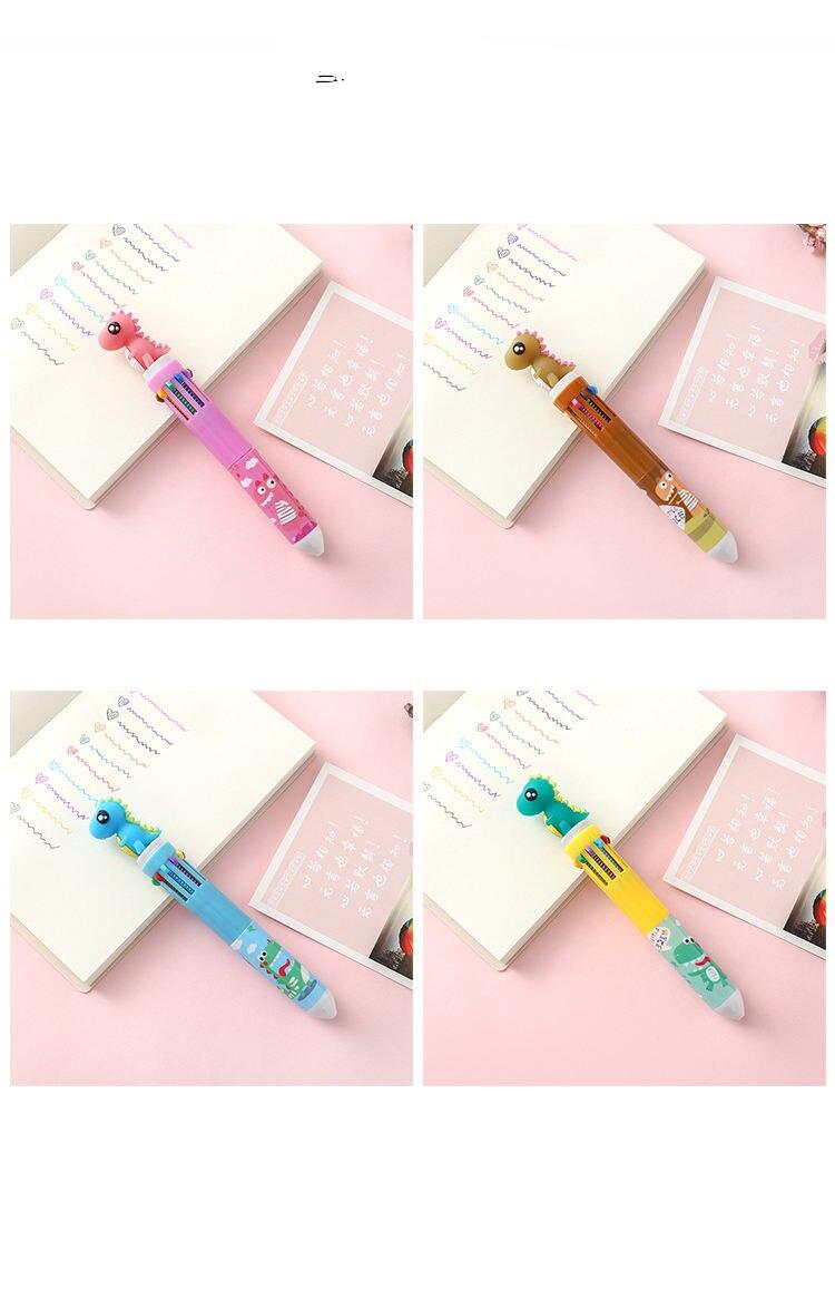 Unicorn 10 Multicolor In 1 Ballpoint Pens For School Office Supplies