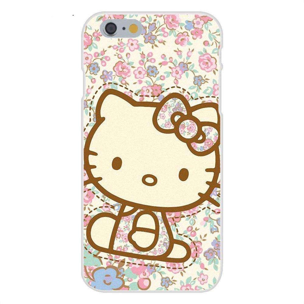Hello Kitty Phone Case Cover For Apple iPhone X 4 4S 5 5C SE 6 6S 7 8 Plus