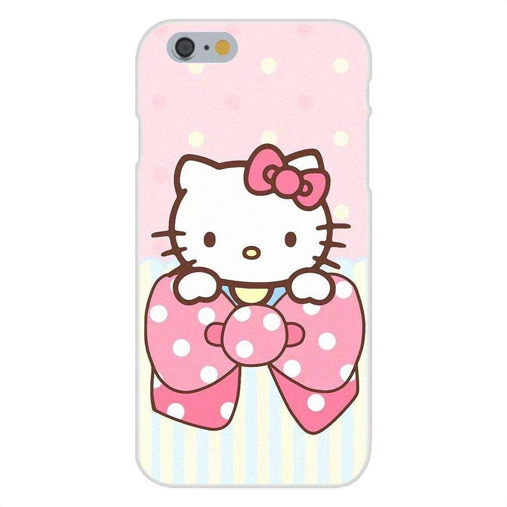 Hello Kitty Phone Case Cover For Apple iPhone X 4 4S 5 5C SE 6 6S 7 8 Plus