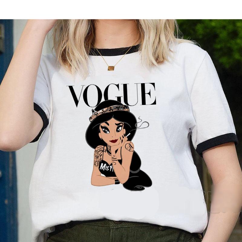 Princess Pose Printed T -Shirt For Women