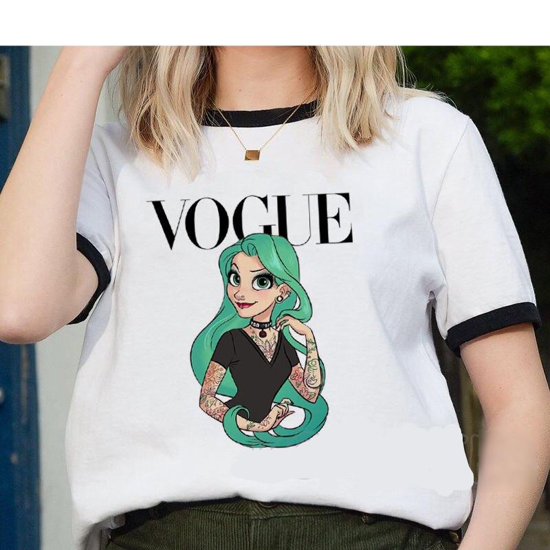Princess Pose Printed T -Shirt For Women