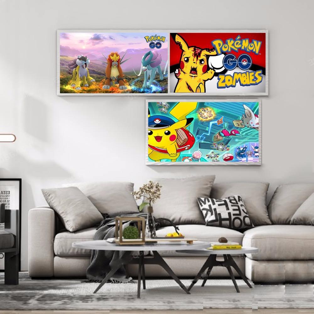 Canvas Fabric Cloth Poster Custom Pokemon Print Silk Fabric Home Decor Poste@181205-06-296 Canvas Fabric Cloth Poster Custom Pokemon Print Silk Fabric Home Decor Poste@181205-06-296