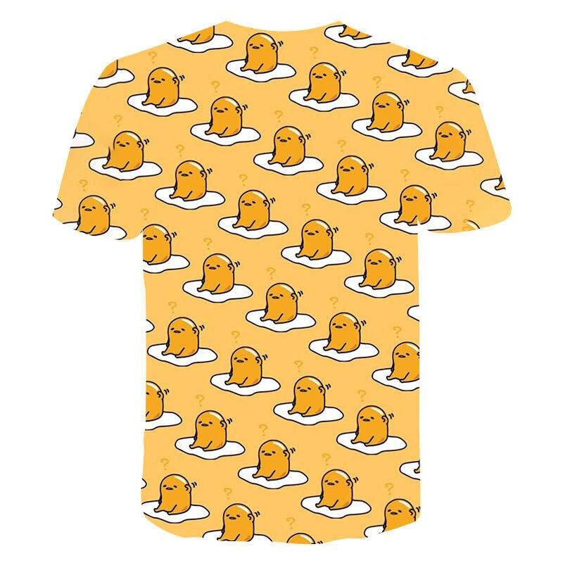 Gudetama print Funny T Shirt Men Women Children Lazy Egg Yolk Funny Cartoon Anime Streetwear Tops Tee Boy Girl 3D Print T-shirt Gudetama print Funny T Shirt Men Women Children Lazy Egg Yolk Funny Cartoon Anime Streetwear Tops Tee Boy Girl 3D Print T-shirt