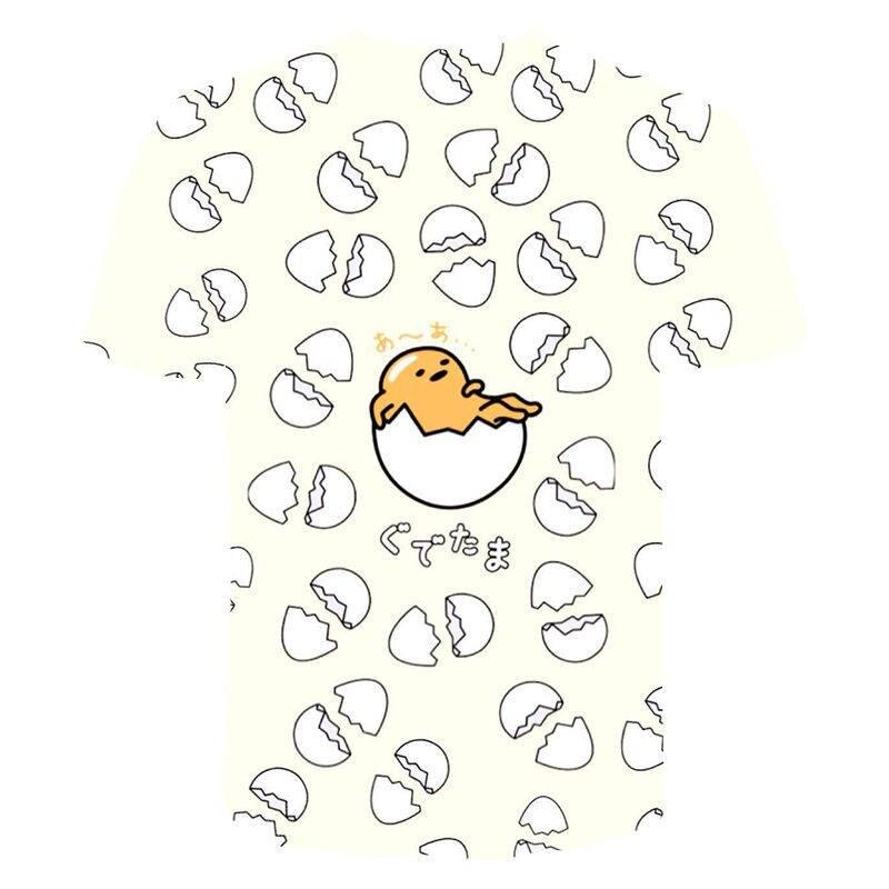 Gudetama print Funny T Shirt Men Women Children Lazy Egg Yolk Funny Cartoon Anime Streetwear Tops Tee Boy Girl 3D Print T-shirt Gudetama print Funny T Shirt Men Women Children Lazy Egg Yolk Funny Cartoon Anime Streetwear Tops Tee Boy Girl 3D Print T-shirt