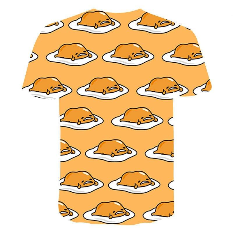 Gudetama print Funny T Shirt Men Women Children Lazy Egg Yolk Funny Cartoon Anime Streetwear Tops Tee Boy Girl 3D Print T-shirt Gudetama print Funny T Shirt Men Women Children Lazy Egg Yolk Funny Cartoon Anime Streetwear Tops Tee Boy Girl 3D Print T-shirt