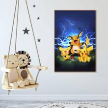 Pikachu And Raichu Pokemones Cartoon Anime Poster Painting On Canvas Children Bedroom Wall Art Decoration Pictures Home Decor Pikachu And Raichu Pokemones Cartoon Anime Poster Painting On Canvas Children Bedroom Wall Art Decoration Pictures Home Decor