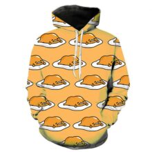 Gudetama 3D Printed Fashion Pullover Long Sleeve Sweatshirts/ Hoodies Gudetama 3D Printed Fashion Pullover Long Sleeve Sweatshirts/ Hoodies