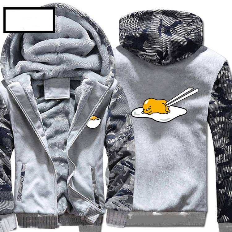 Gudetama Unisex Lovers Jacket/ Sweatshirts/ Hoodies/ Coat