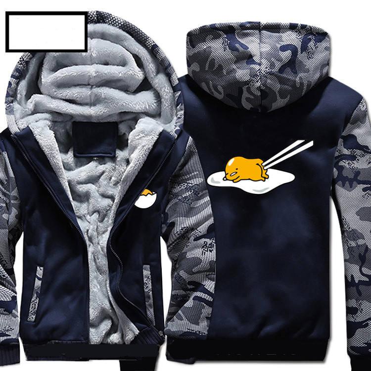 Gudetama Unisex Lovers Jacket/ Sweatshirts/ Hoodies/ Coat