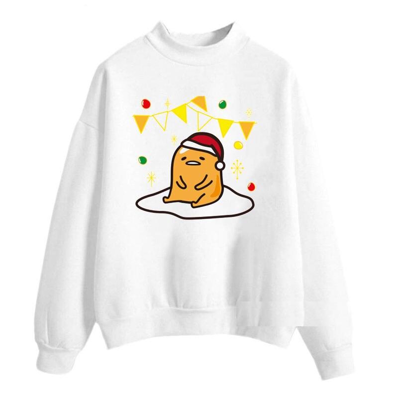 Anime Lazy Egg Yolk Gudetama Harajuku Kawaii Sweatshirts