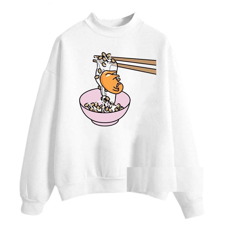 Anime Lazy Egg Yolk Gudetama Harajuku Kawaii Sweatshirts