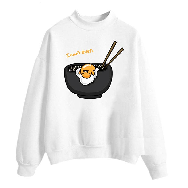 Anime Lazy Egg Yolk Gudetama Harajuku Kawaii Sweatshirts