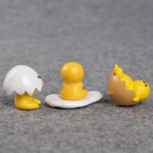 Cute Lovely Gudetama PVC Figures Toys Gudetama Mini Dolls with Keychain Kids Child Toys Gifts 3cm 8pcs/set Cute Lovely Gudetama PVC Figures Toys Gudetama Mini Dolls with Keychain Kids Child Toys Gifts 3cm 8pcs/set