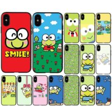 MaiYaCa Cute green frog Keroppi Newly Arrived Black Cell Phone Case for iPhone 6S 6plus 7 7plus 8 8Plus X Xs MAX 5 5S XR MaiYaCa Cute green frog Keroppi Newly Arrived Black Cell Phone Case for iPhone 6S 6plus 7 7plus 8 8Plus X Xs MAX 5 5S XR