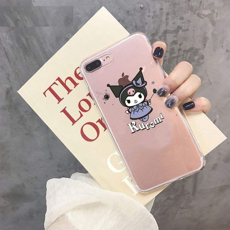 Yinuoda Kuromi Fashion Phone Case For iPhone 8 7 6 6S Plus X XS MAX 5 5S SE XR 11 Pro Max