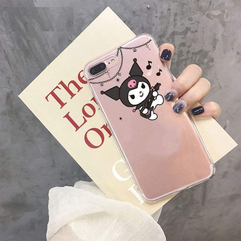 Yinuoda Kuromi Fashion Phone Case For iPhone 8 7 6 6S Plus X XS MAX 5 5S SE XR 11 Pro Max