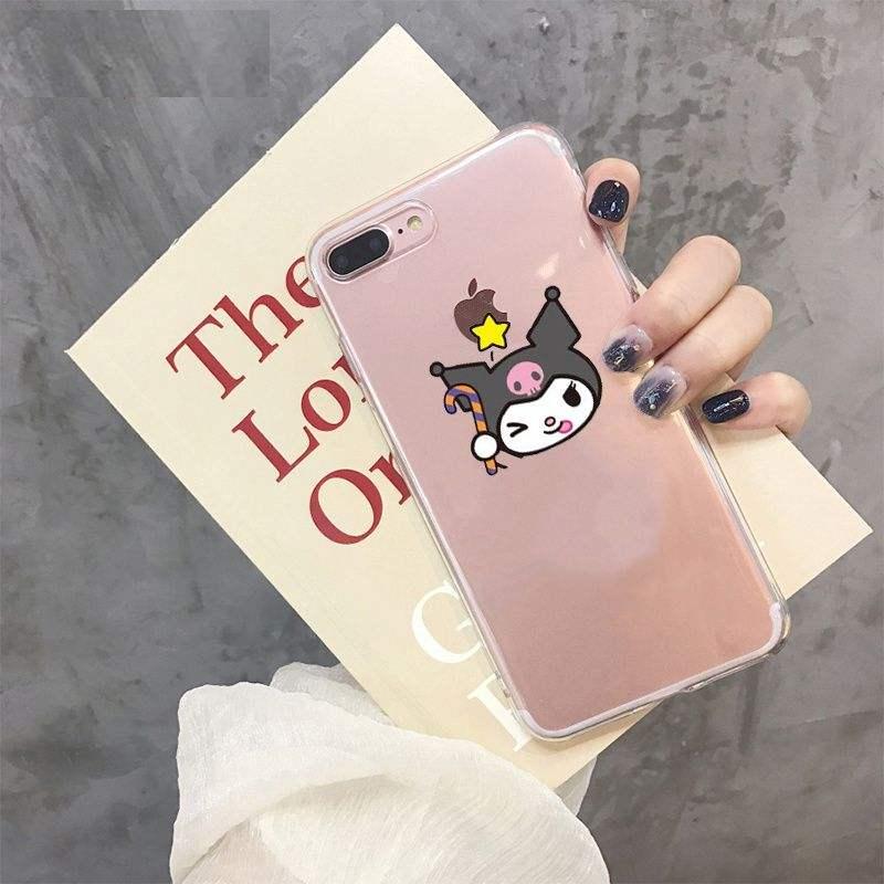 Yinuoda Kuromi Fashion Phone Case For iPhone 8 7 6 6S Plus X XS MAX 5 5S SE XR 11 Pro Max