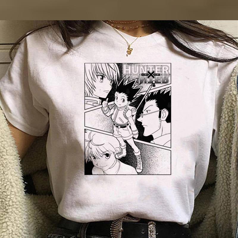 Kawaii Hunter X Hunter T Shirt Men Funny Summer Tops Cartoon HISOKA MOROW Graphic Tees Harajuku Unisex Anime Hot T-shirt Male
