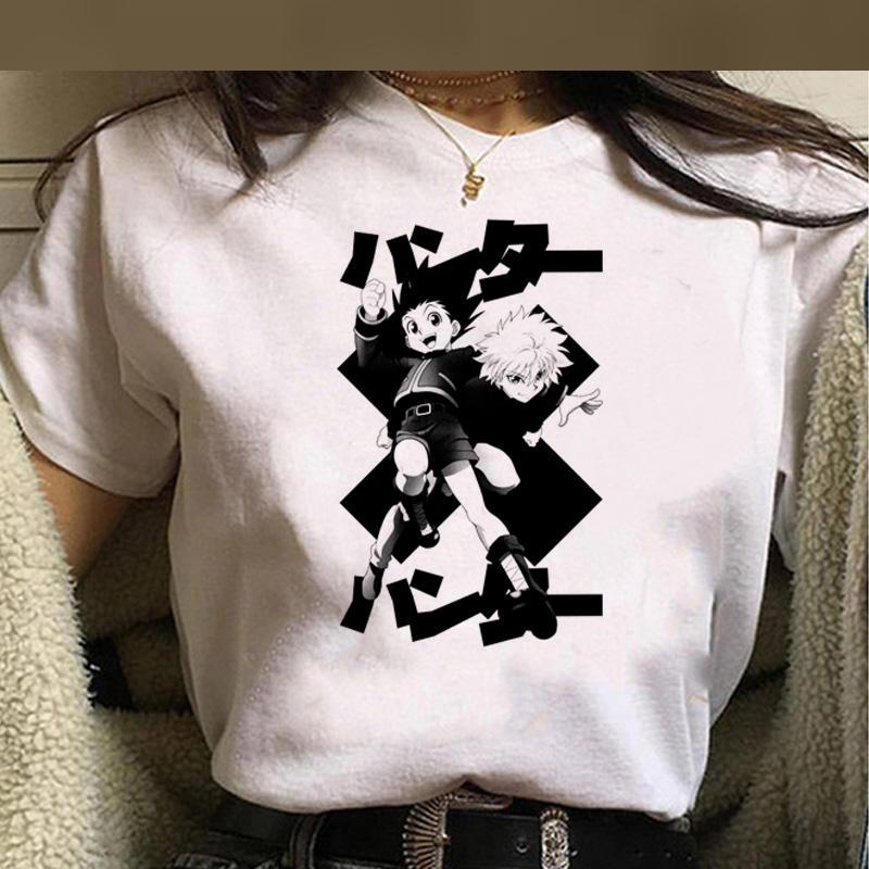Kawaii Hunter X Hunter T Shirt Men Funny Summer Tops Cartoon HISOKA MOROW Graphic Tees Harajuku Unisex Anime Hot T-shirt Male