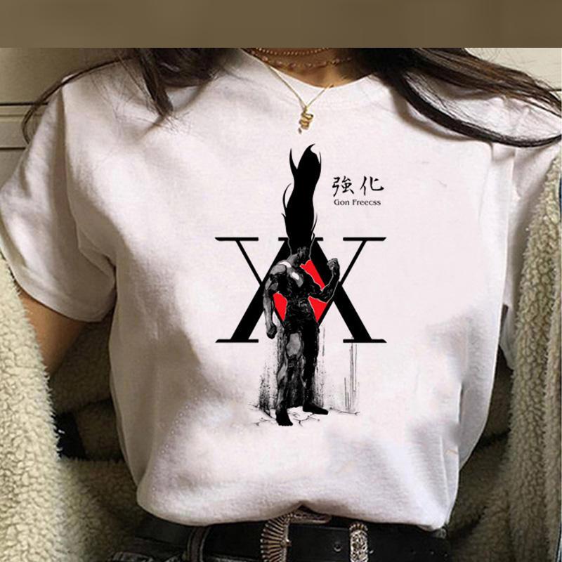 Kawaii Hunter X Hunter T Shirt Men Funny Summer Tops Cartoon HISOKA MOROW Graphic Tees Harajuku Unisex Anime Hot T-shirt Male
