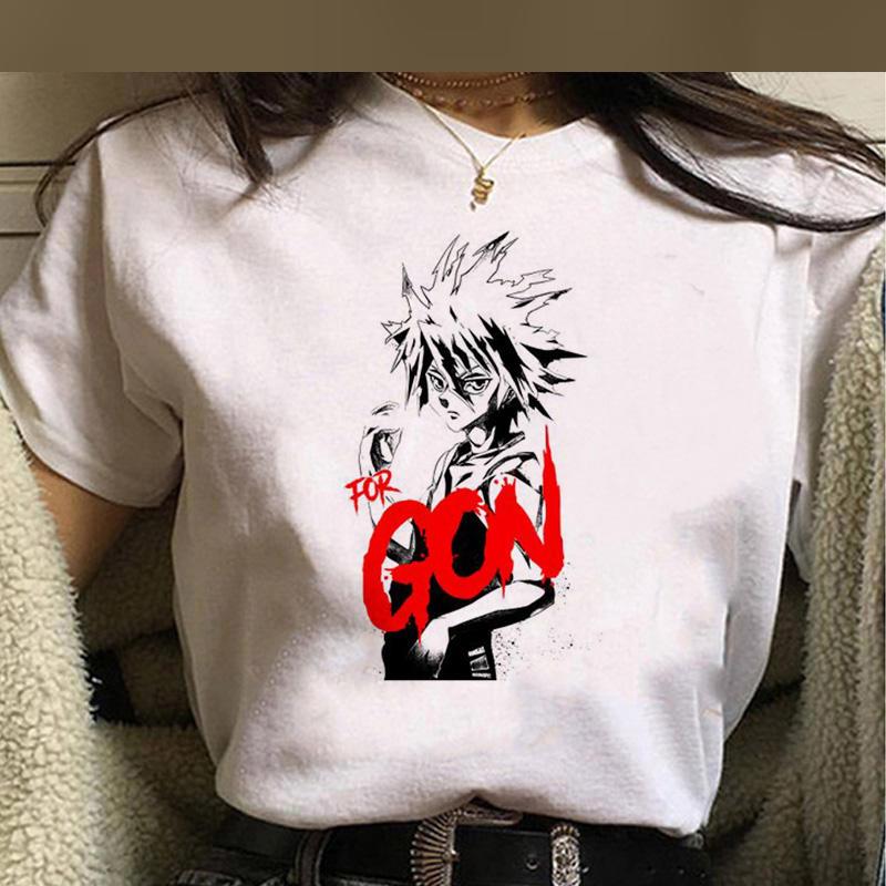 Kawaii Hunter X Hunter T Shirt Men Funny Summer Tops Cartoon HISOKA MOROW Graphic Tees Harajuku Unisex Anime Hot T-shirt Male