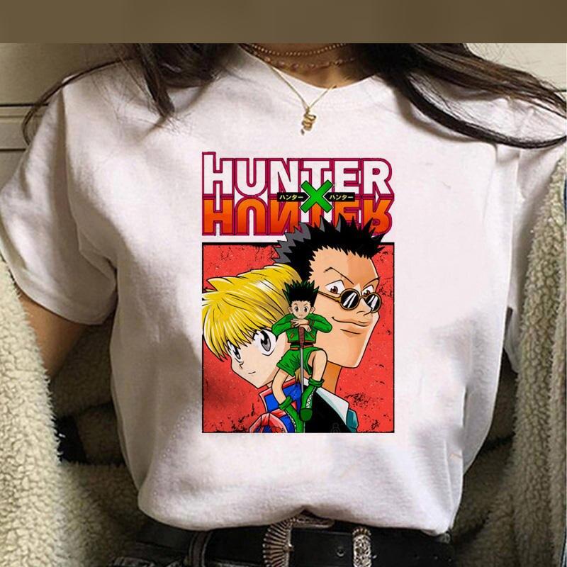 Kawaii Hunter X Hunter T Shirt Men Funny Summer Tops Cartoon HISOKA MOROW Graphic Tees Harajuku Unisex Anime Hot T-shirt Male