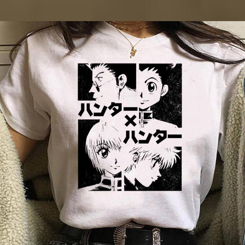 Kawaii Hunter X Hunter T Shirt Men Funny Summer Tops Cartoon HISOKA MOROW Graphic Tees Harajuku Unisex Anime Hot T-shirt Male
