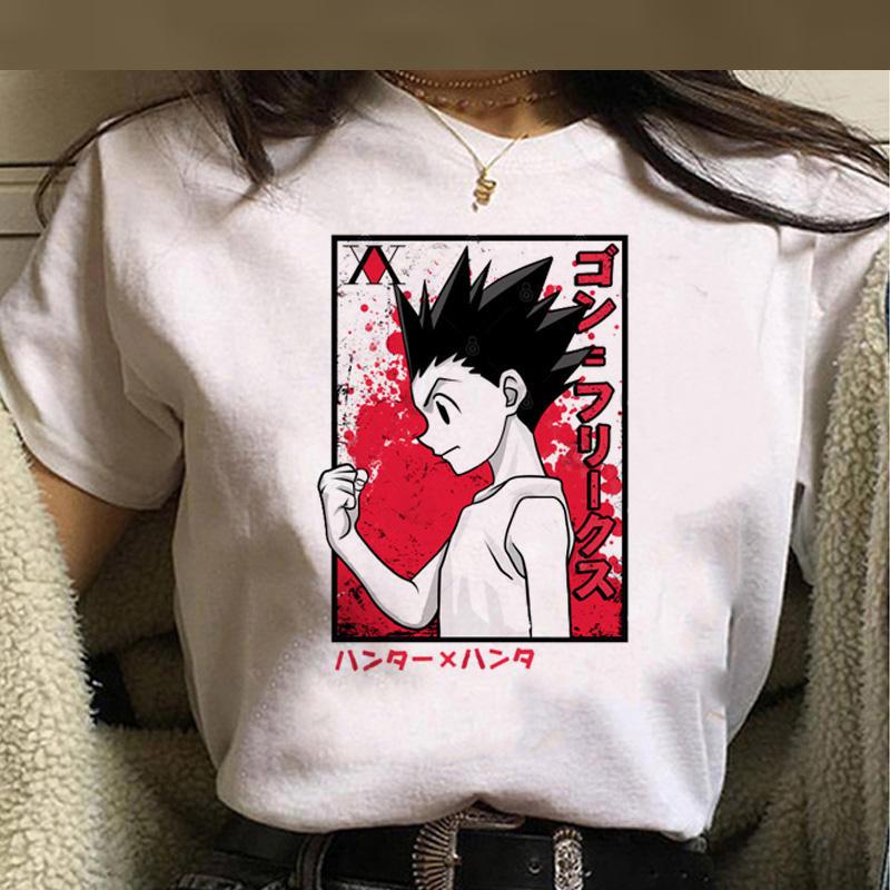 Kawaii Hunter X Hunter T Shirt Men Funny Summer Tops Cartoon HISOKA MOROW Graphic Tees Harajuku Unisex Anime Hot T-shirt Male