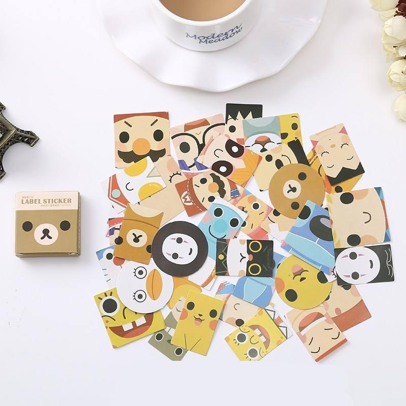 Mini Cartoon Paper Decoration Decal Scrapbooking Sticker