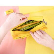Cartoon Pikachu Pokemon Large Capacity Zipper Pencil Case Cartoon Pikachu Pokemon Large Capacity Zipper Pencil Case