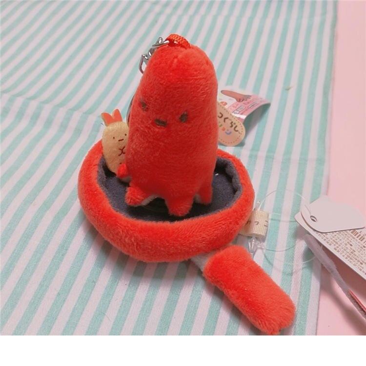 Kawaii Cartoon Sumikko Gurashi Stuffed Toy Keychain Pendant