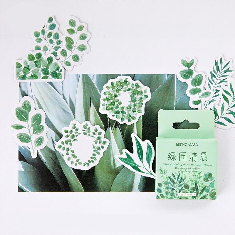 Green Living Memo Note Pad Sticky/ Planner Stickers